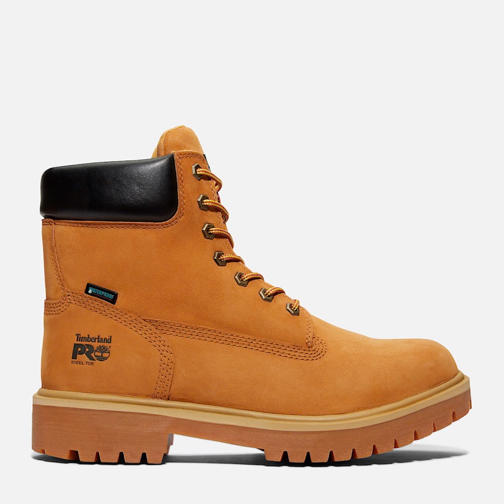 Timberland Pro Tan And Black Work Boots Rugged And Durable. Brand New Never Worn